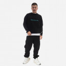 Bluza męska Billionaire Boys Club Serif Logo Crewneck B23102 BLACK