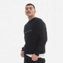 Bluza męska Billionaire Boys Club Serif Logo Crewneck B23102 BLACK