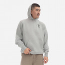 Bluza męska Billionaire Boys Club Signage Popover Hood B23123 HEATHER GREY