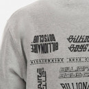 Bluza męska Billionaire Boys Club Signage Popover Hood B23123 HEATHER GREY