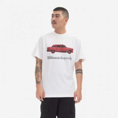 Koszulka męska Billionaire Boys Club Taxi T-Shirt B23135 WHITE