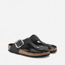 Klapki damskie Birkenstock Gizeh Big Buckle LEOI 1023334