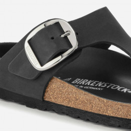 Klapki damskie Birkenstock Gizeh Big Buckle LEOI 1023334