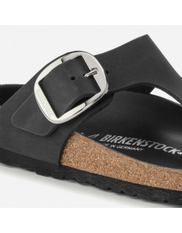 Klapki damskie Birkenstock Gizeh Big Buckle LEOI 1023334