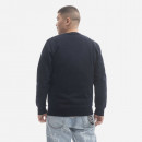 Bluza męska Carhartt WIP Script Embroidery Sweat I031242 ATOM BLUE/WHITE