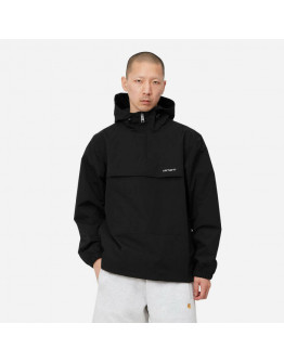 Kurtka męska Carhartt WIP Windbreaker Pullover (Summer) I030008 BLACK/WHITE