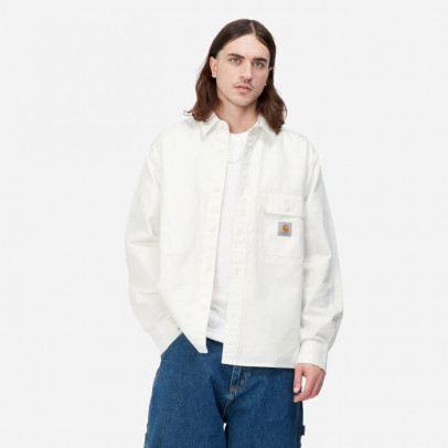 Koszula męska Carhartt WIP Reno Shirt Jac I031447 OFF WHITE