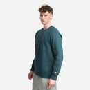 Bluza męska Carhartt WIP Chase Sweat I026383 BOTANIC/GOLD