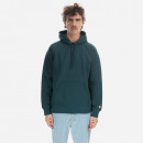 Bluza męska Carhartt WIP Hooded Chase Sweat I026384 BOTANIC/GOLD