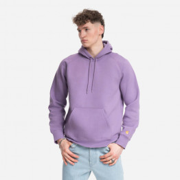 Bluza męska Carhartt WIP Hooded Chase Sweat I026384 VIOLANDA/GOLD