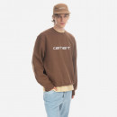 Bluza męska Carhartt WIP Sweat Carhartt Sweat I030229 TAMARIND/WHITE