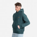 Bluza męska Carhartt WIP Hooded American Script Sweat I028279 BOTANIC