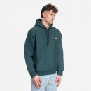 Bluza męska Carhartt WIP Hooded American Script Sweat I028279 BOTANIC