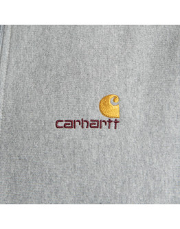 Bluza męska Carhartt WIP American Script Jacket I031686 GREY HEATHER