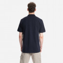 Koszulka męska Carhartt WIP S/S Chase Pique Polo I023807 DARK NAVY/GOLD