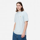 Koszulka męska Carhartt WIP S/S Chase Pique Polo I023807 ICARUS/GOLD