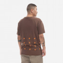 Koszulka męska KSUBI Knitted 4 x 4 Biggie SS Tee MPS23TE024 BROWN