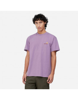 Koszulka męska Carhartt WIP S/S American Script T-Shirt I029956 VIOLANDA