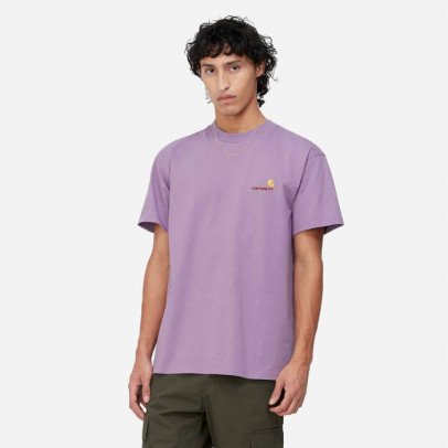 Koszulka męska Carhartt WIP S/S American Script T-Shirt I029956 VIOLANDA