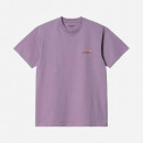 Koszulka męska Carhartt WIP S/S American Script T-Shirt I029956 VIOLANDA