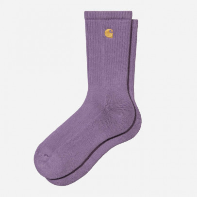 Skarpety Carhartt WIP Chase Socks I029421 VILOLAND/GOLD