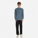 Koszulka męska Carhartt WIP Longsleeve Pocket T-Shirt I030437 STORM BLUE