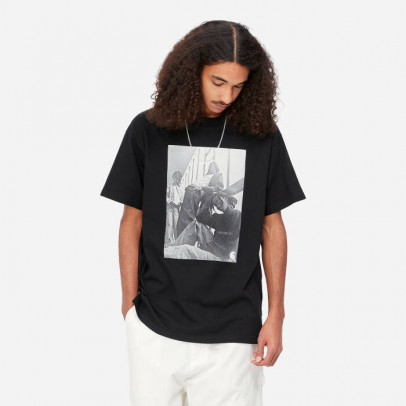 Koszulka męska Carhartt WIP S/S Archive Girls T-Shirt I031772 BLACK