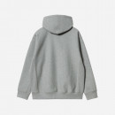 Bluza męska Carhartt WIP Hooded American Script Sweat I028279 GREY HEATHER