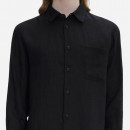 Koszula męska A.P.C. Chemise Cassel LIAEK-H12545 BLACK