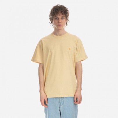 Koszulka męska Carhartt WIP S/S Chase T-Shirt I026391 CITRON/GOLD