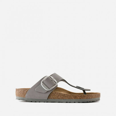 Klapki damskie Birkenstock Gizeh Big Buckle LENB 1022179