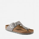 Klapki damskie Birkenstock Gizeh Big Buckle LENB 1022179