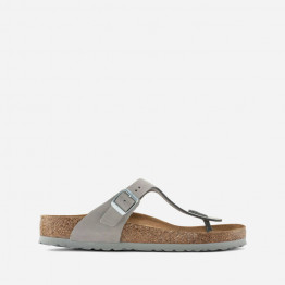 Klapki damskie Birkenstock Gizeh SFB LENB 1024127