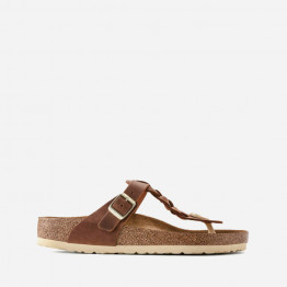 Klapki damskie Birkenstock Gizeh Braided LEOI 1021336