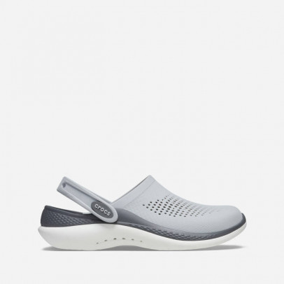 Klapki męskie Crocs Literide 360 Clog 206708 LIGHT GREY/SLATE GREY