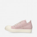 Buty damskie sneakersy Rick Owens DRKSHDW Denim Shoes DS01C6809 SLASH FADED PINK/MILK/MILK