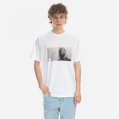 Koszulka męska Carhartt WIP S/S Archive Girl T-Shirt I031771 WHITE