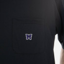 Koszulka męska Needles S/S Crew Neck Tee MR318 BLACK