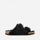 Klapki damskie Birkenstock Arizona Big Buckle Shearling 1023105