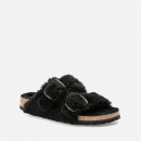 Klapki damskie Birkenstock Arizona Big Buckle Shearling 1023105