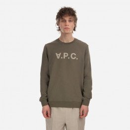 Bluza męska A.P.C. Sweat Vpc Bicolore H COFAX-H27803 KHAKI/GREY