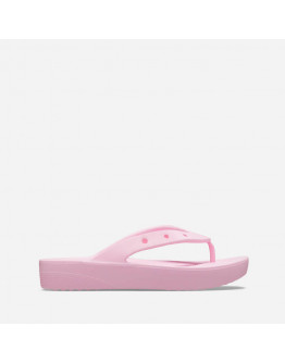 Klapki damskie Crocs Classic Platform Flip 207714 FLAMINGO