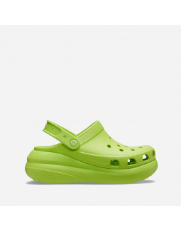 Klapki damskie Crocs Classic Crush Clog 207521 LIMEADE