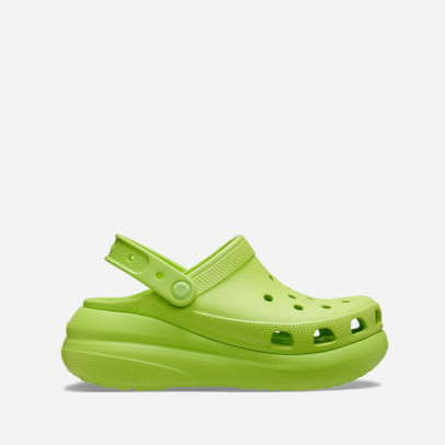 Klapki damskie Crocs Classic Crush Clog 207521 LIMEADE