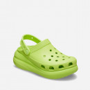 Klapki damskie Crocs Classic Crush Clog 207521 LIMEADE