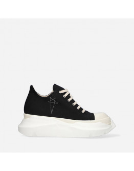 Buty męskie sneakersy Rick Owens DRKSHDW Denim Shoes Abstract Low Sneak DU01C6842 DQEM4 BLACK/PEARL/MILK