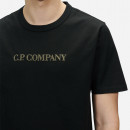 Koszulka męska C.P. Company Mercerized Jersey 30/2 Graphic Logo T-shirt 14CMTS156A006499W999