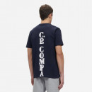 Koszulka męska C.P. Company 30/1 Vertical Logo T-shirt 14CMTS242A006011W888