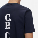 Koszulka męska C.P. Company 30/1 Vertical Logo T-shirt 14CMTS242A006011W888