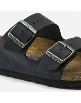 Klapki Birkenstock Arizona NU Oiled SFB Black 0752481